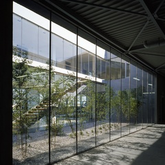 view into the atrium